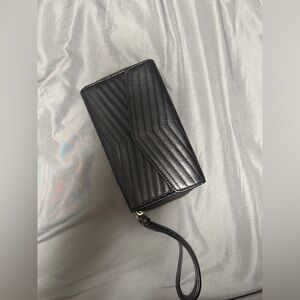 Black Quilted Wallet
